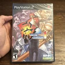 Brand New - Fatal Fury: Battle Archives, Vol. 1 (Sony PlayStation 2 PS2) Sealed