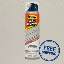 Homax Aerosol Wall Texture - Orange Peel, WATER BASED 10 oz