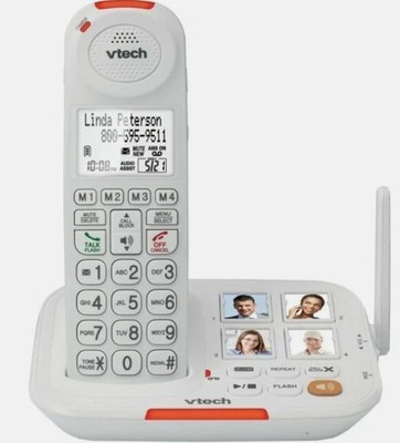 VTech Amplified Senior Cordless Phone w/ Answering Machine, Call Block,90dB Ring
