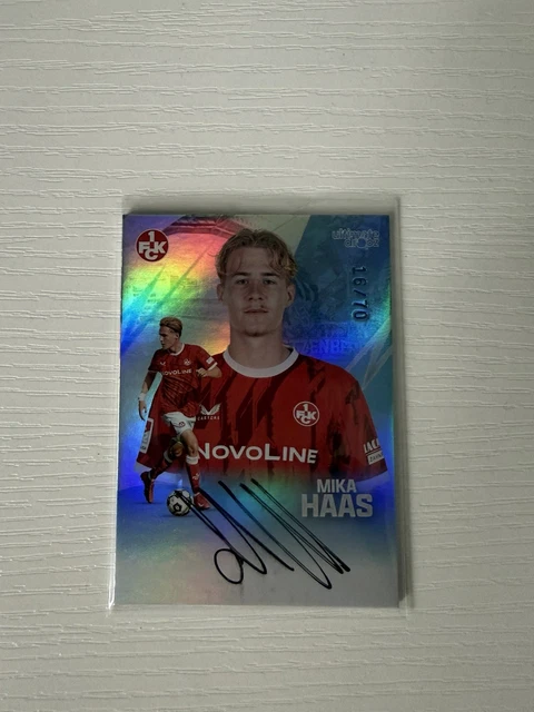 Ultimate Dropz Kaiserslautern 125 Jahre - Mika Haas /70 Autogramm
