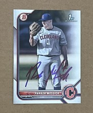 PARKER MESSICK 2022 Bowman Draft #BD-71  (RC) 1st bowman SIGNED AUTOGRAPH IP
