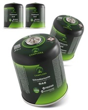 Lot de 4 Cartouches de gaz de 450 g compatibles avec barbecue à gaz Weber série