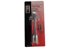 S. PARKER 21114 FLIP/KICK DOWN DOOR STOP HOLDER ALUMINUM FINISH