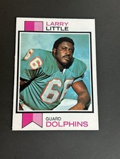 1973 Topps Football #440 Larry Little HOF EX+ Miami Dolphins Bethune Cookman