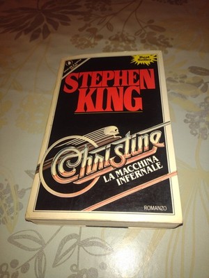 STEPHEN KING CHRISTINE DIE MASCHINE... SELTENES BUCH 1. AUFLAGE 1984 SPERLING GUT