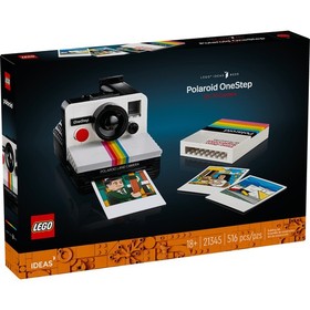 NEW SEALED - LEGO Ideas Polaroid OneStep SX-70 Camera Building Set (21345)