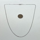925 Sterling Silver Chain Necklace 1.4g — photo 2