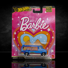 Barbie Surf Van 1:64 Scale Hot Wheels Premium Pop Culture Diecast Car
