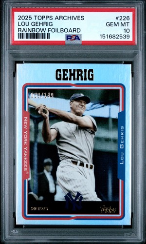 2025 Lou Gehrig #226