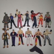 Tekken Iron Fist 3 Mini Fig Set 13, Vintage, 7-9cm, Devil Jin Missing Wing