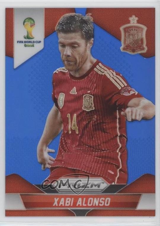 2014 Panini Prizm World Cup Blue Prizm 93/199 Xabi Alonso #173 04ae
