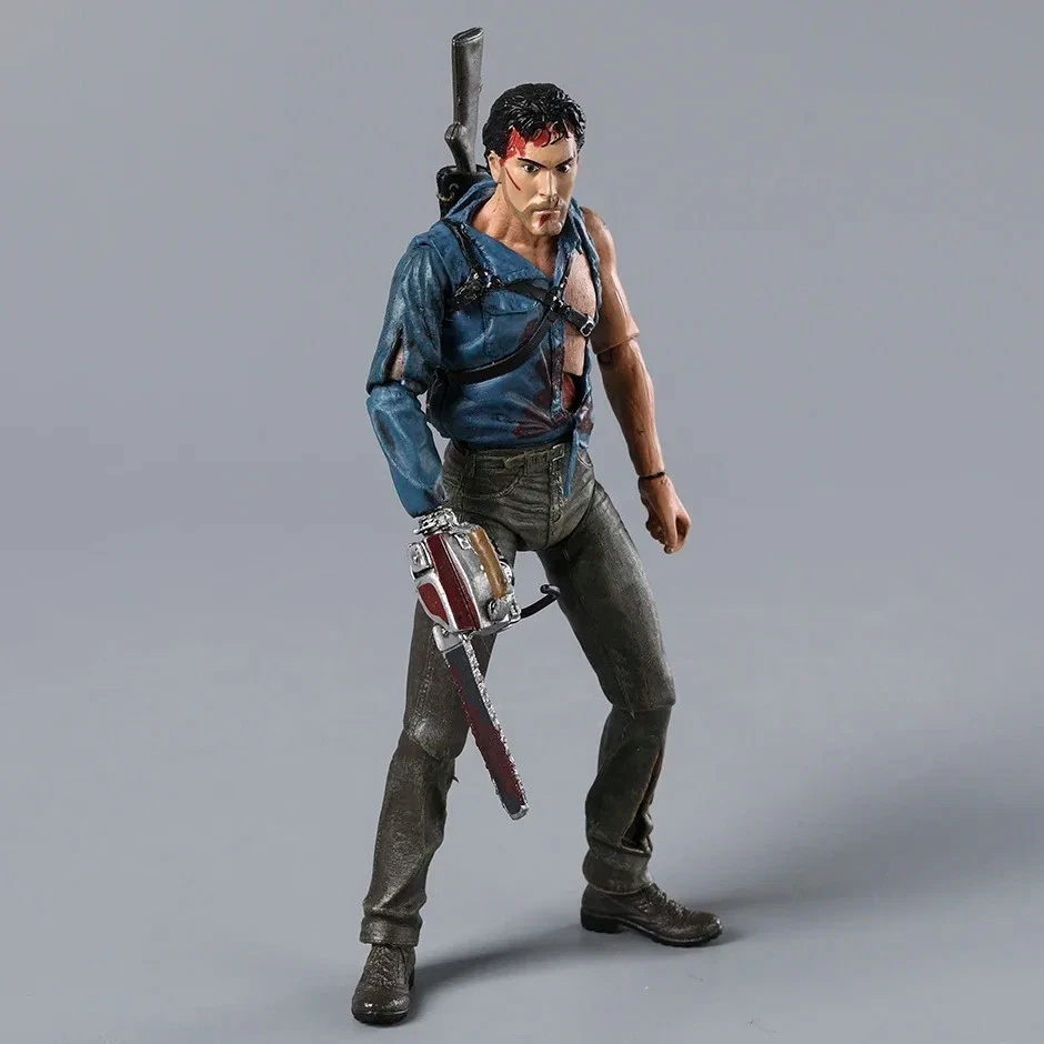 Figura de acción NECA Evil Dead 2: Dead By Dawn edición limitada 7" Foto 2 de 4