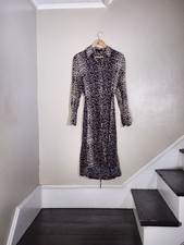 All Saints Animal Print Midi Dress