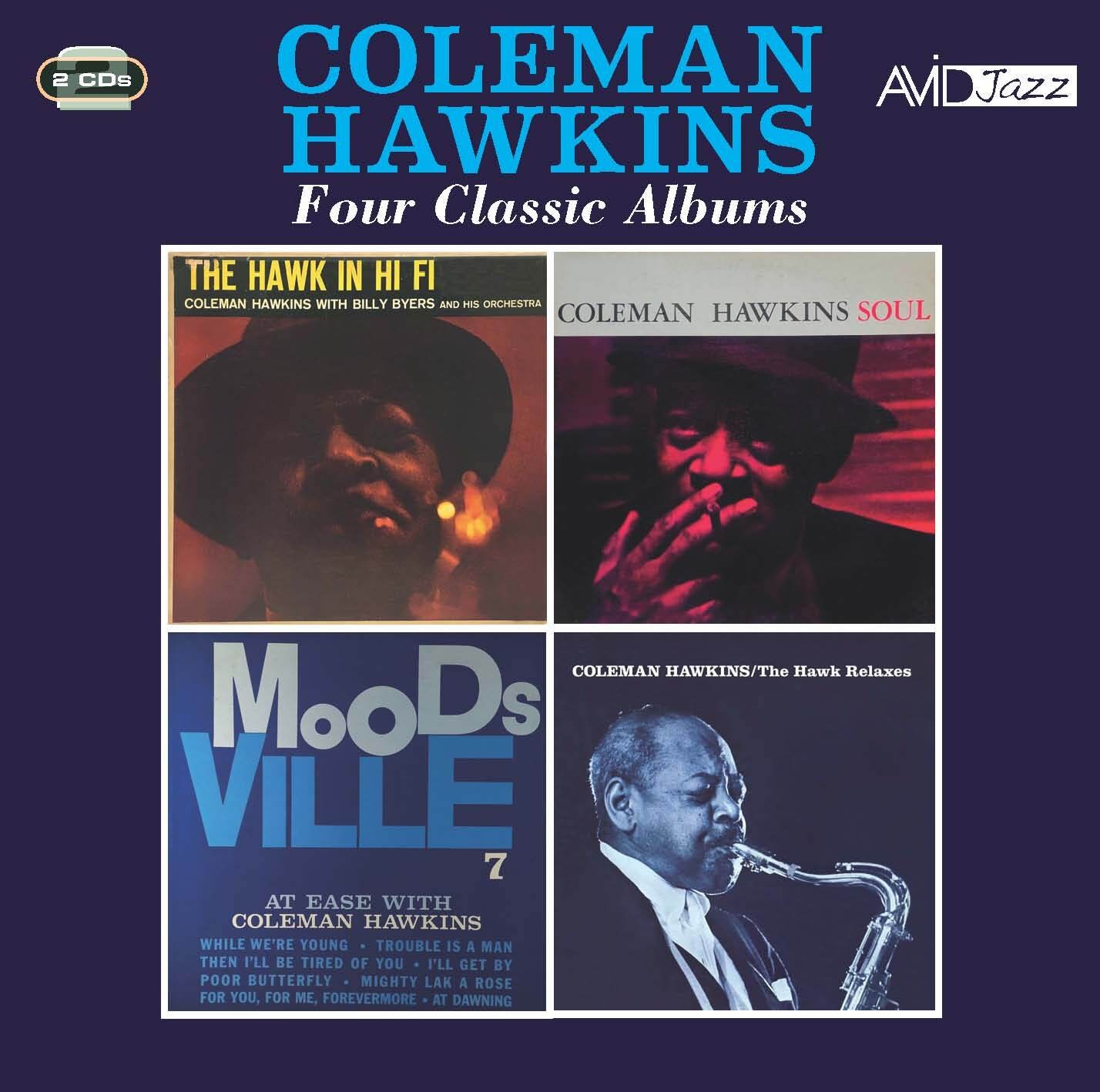 Альбом Coleman Hawkins Four Classic Albums (CD)