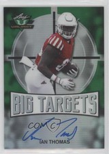 2018 Leaf Valiant Big Targets Green /60 Ian Thomas #BT-IT1 Auto 10k8