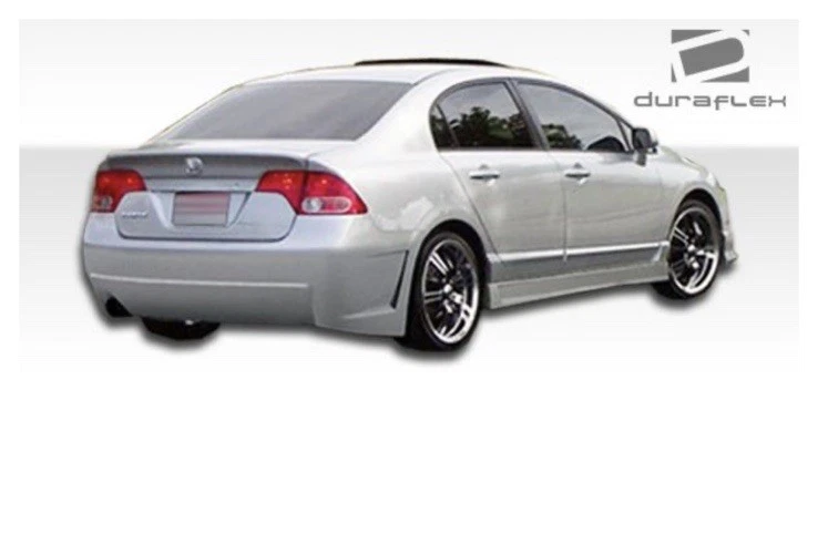 Duraflex FITS 2006-2011 Honda Civic 4DR B-2 Body Kit - 4 Piece - Image 3 of 4