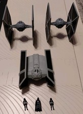 STAR WARS MICRO GALAXY SQUADRON DARTH VADER'S TIE ADVANCED TIE FIGHTER ARMY LOT 