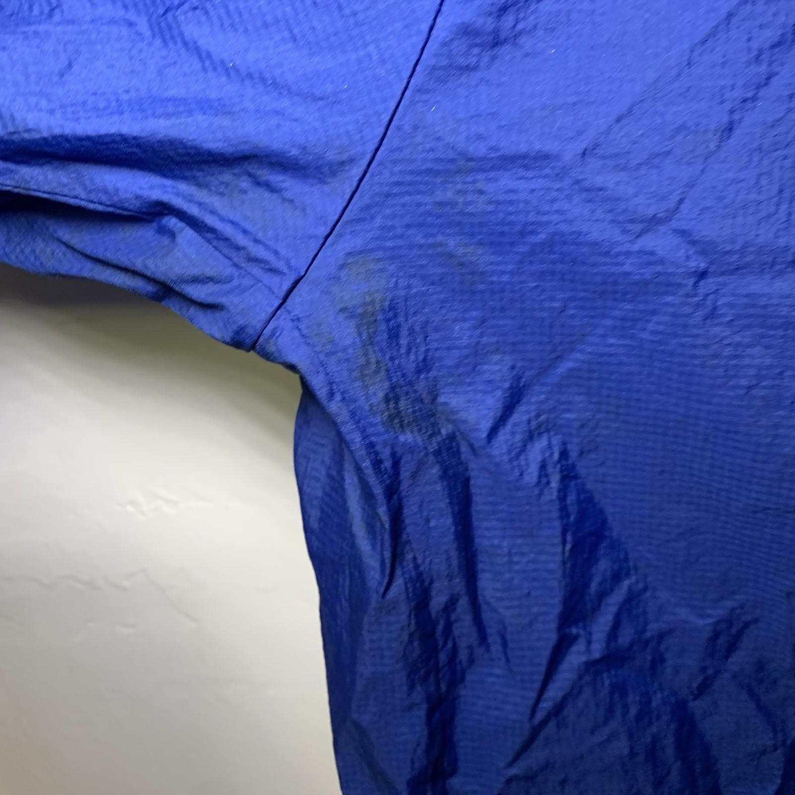 Patagonia Houdini Jacket Mens L Blue Windbreaker Hooded Packable Ultra Light thumbnail 5