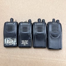 Lot of 4 Kenwood TK-3360 TK-3160 UHF Two Way Radios Walkie Talkies Tested Workin