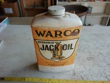 Vintage empty Quart Plastic Warco Jack Oil Can Only 1 on eBay! Lot 25-44-A