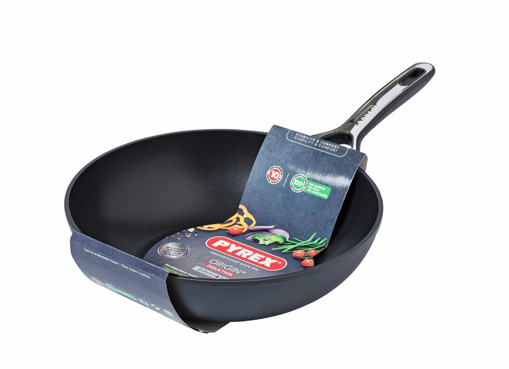 Sartén Wok Aluminio (Ø 28 Cm) - Pyrex En Oferta Pyrex Wok Aluminio Todos Los Tipos De Cocina Sartén De Inducción Recubierta Antiadherente 28 Cm
