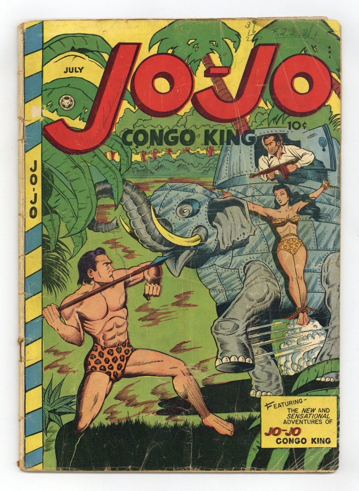Jo-Jo Comics #7A GD- 1.8 1947