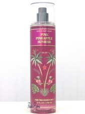 BATH BODY WORKS PINK PINEAPPLE SUNRISE FRAGRANCE BODY MIST SPRAY 8 FL OZ
