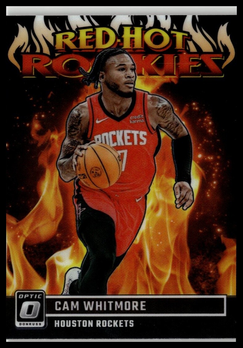 2023-24 Donruss Optic #1 Cam Whitmore Red Hot Rookies