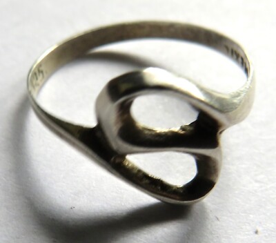 Vintage Damenring Sterlingsilber aus Mexiko - UK Größe O