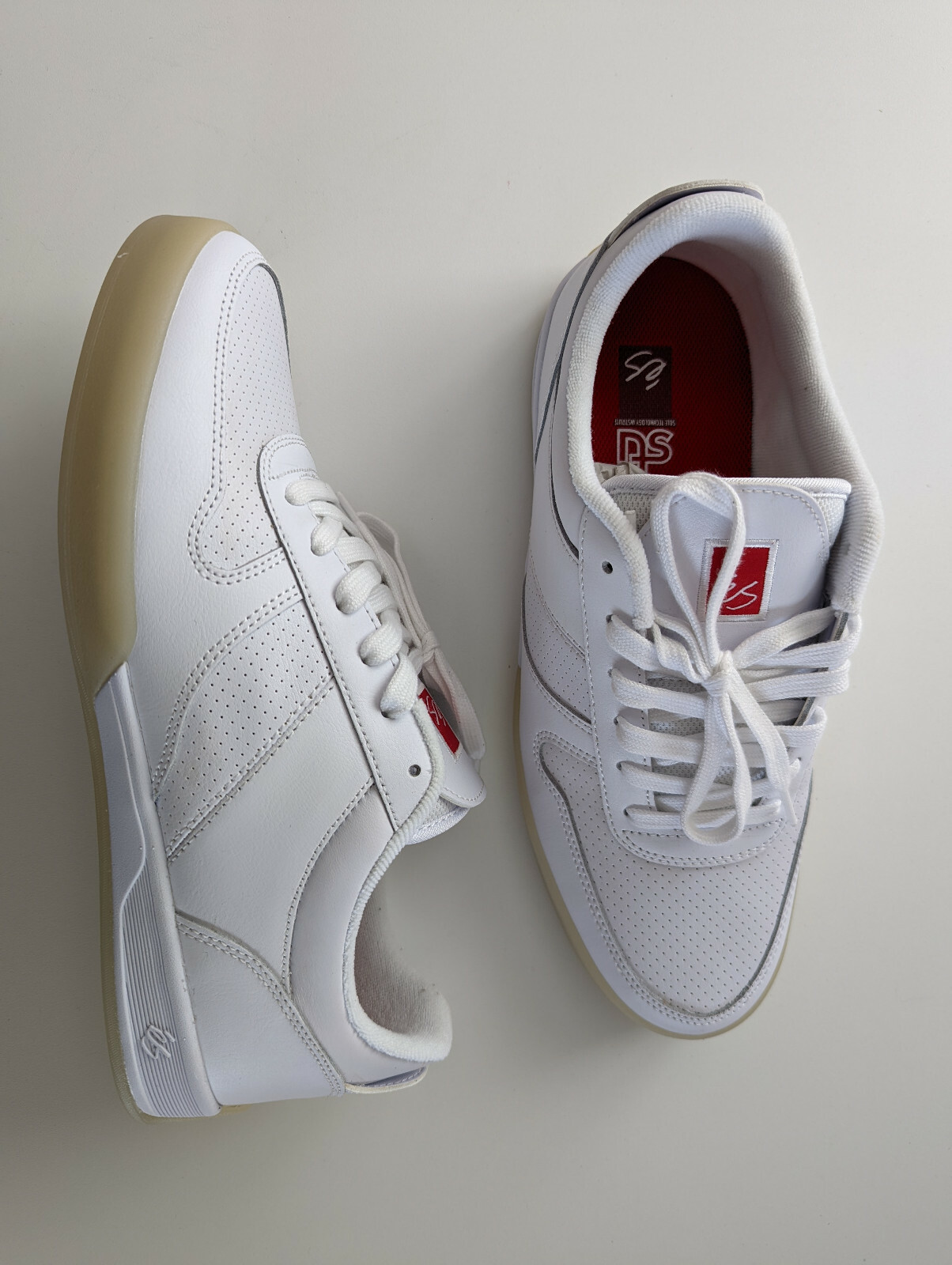 Es Footwear Contract skateboard shoe White / Light Grey éS