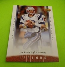 2006 Tom Brady Upper Deck Legends NFL Football Card #92 MINT HOF Patriots 