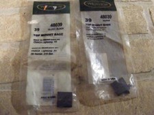 2 WEAVER RIFLE SCOPE MOUNT BASES # 39 48039 for ITHACA Lightning Made in USA