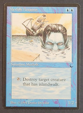 MTG Card - 1x Merfolk Assassin - The Dark - NM/LP Vintage - Blue - Magic - SG406