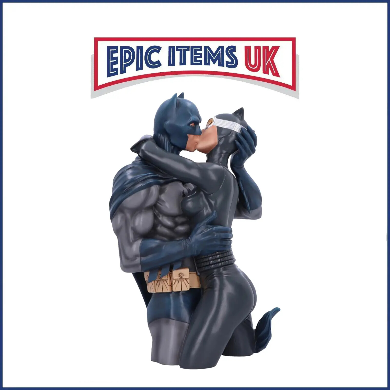 DC Batman & Catwoman Collectible Bust Officially Licensed 30cm - IN STOCK