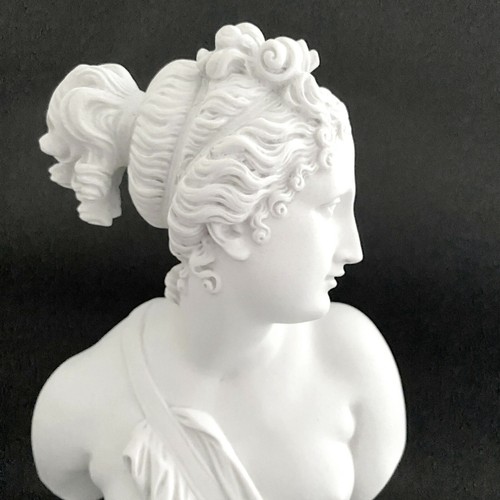 VENUS ITALICA / APHRODITE MARBLE BUST / SCULPTURE - MADE IN ENGLAND 12" 3.2kg - Picture 2 of 7