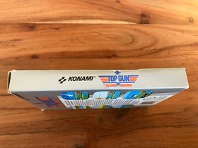 Nintendo NES Top Gun Second Mission Spiel Modul mit Schuber H&uuml;lle Anleitung USA