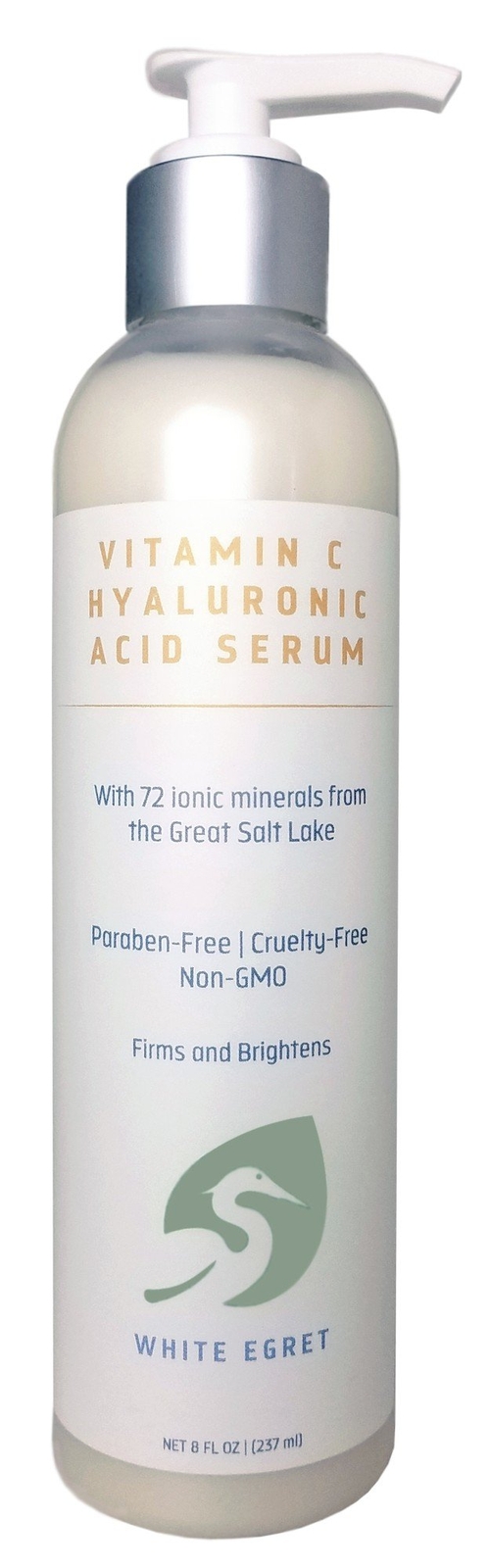 Крем White Egret INC с витамином С и гиалуроновой кислотой, 8 унций