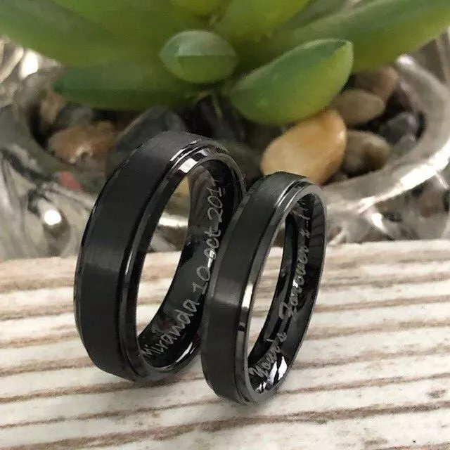 Titanium ring clearance for her