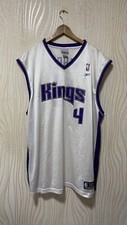 SACRAMENTO KINGS BASKETBALL SHIRT JERSEY NBA REEBOK sz 3XL MEN #4 CHRIS WEBER