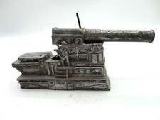 Rare Vintage Diecast Toy War Cannon BARCLAY CAST IRON STEEL