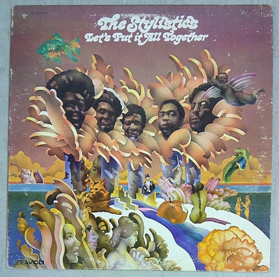 THE STYLISTICS - LP - Let's Put It All Together - Avco AV-69001-698 - VG+
