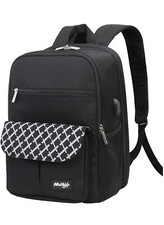 Durable Water Resistant Laptop Backpack   Anti-Theft USB Charging Bag for Travel