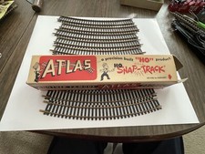 ATLAS HO Snap Track 18   R  12 In Original Box.  33