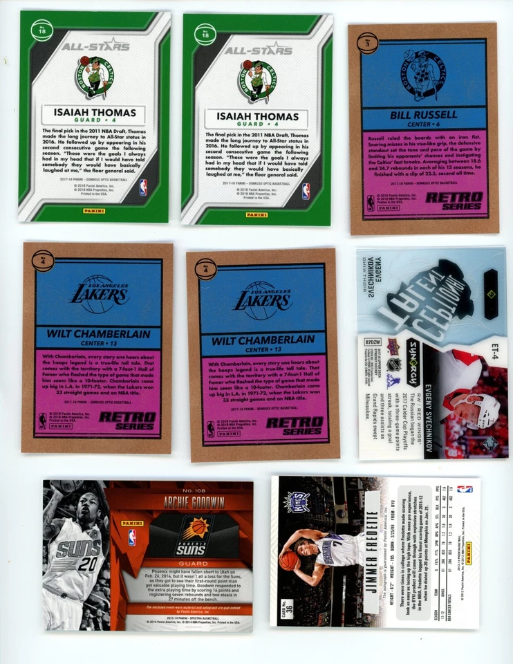 2013-14 Spectra Archie Goodwin RC Auto Jersey #108 - Image 2 of 2