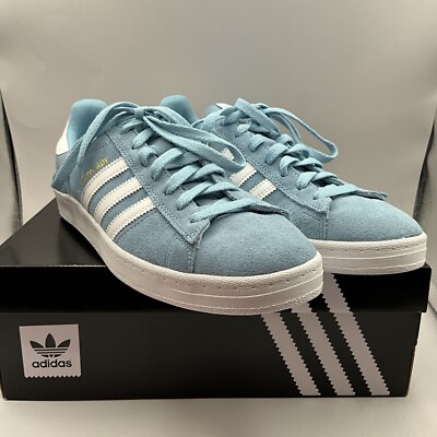 adidas gazelle silver green womens adidas Campus ADV Skate Shoes main image 0