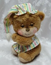 Vintage Fisher-Price 1403 Teddy Betsy Bear 11" Quaker Oats 1985 Plush Stuffed