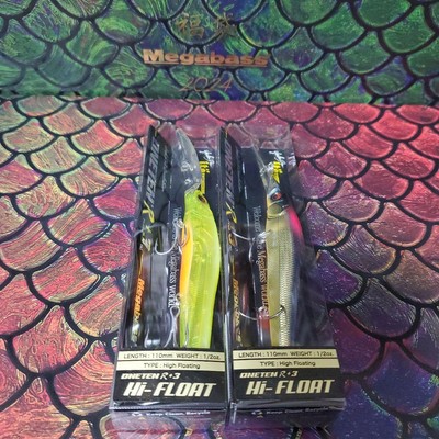 Megabass ONETEN R+3 Hi-FLOAT 2-color set