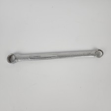 Vintage Easco 5/8" x 3/4" Double Box End Wrench 62124 Made In USA Some Rust