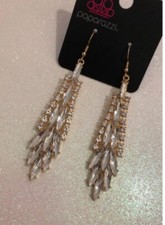 Paparazzi Crown Heiress Earrings