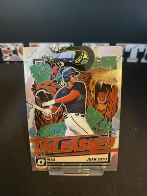 Juan Soto 2021 Donruss Optik entfesseltes Preis #UNL7 Silber Preis B1-T9